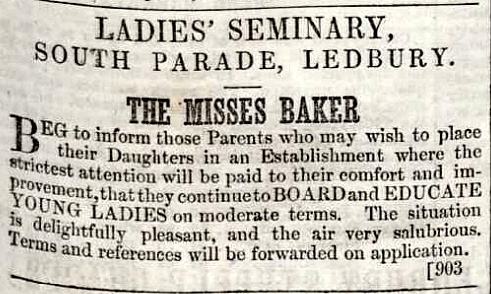 Baker School Ad